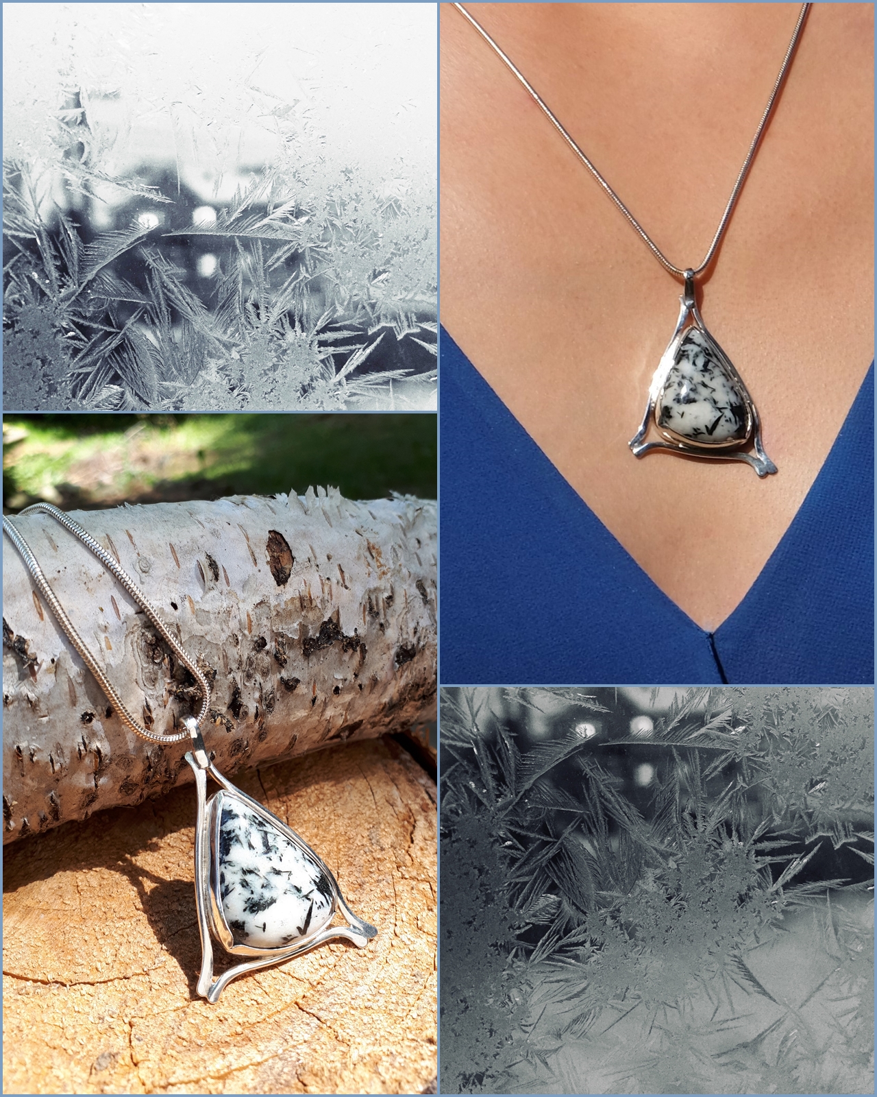 EGYEDI EZÜST MEDÁL KERATOFIRRAL